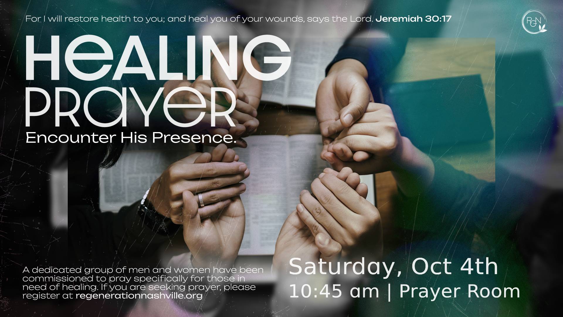 Healing Prayer - Encounter His Presence