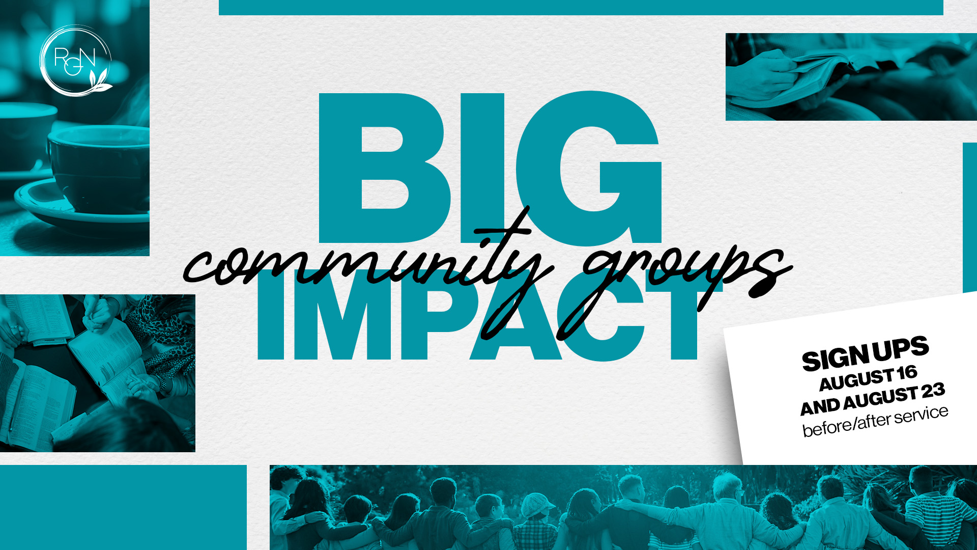 Community Group Sign Up