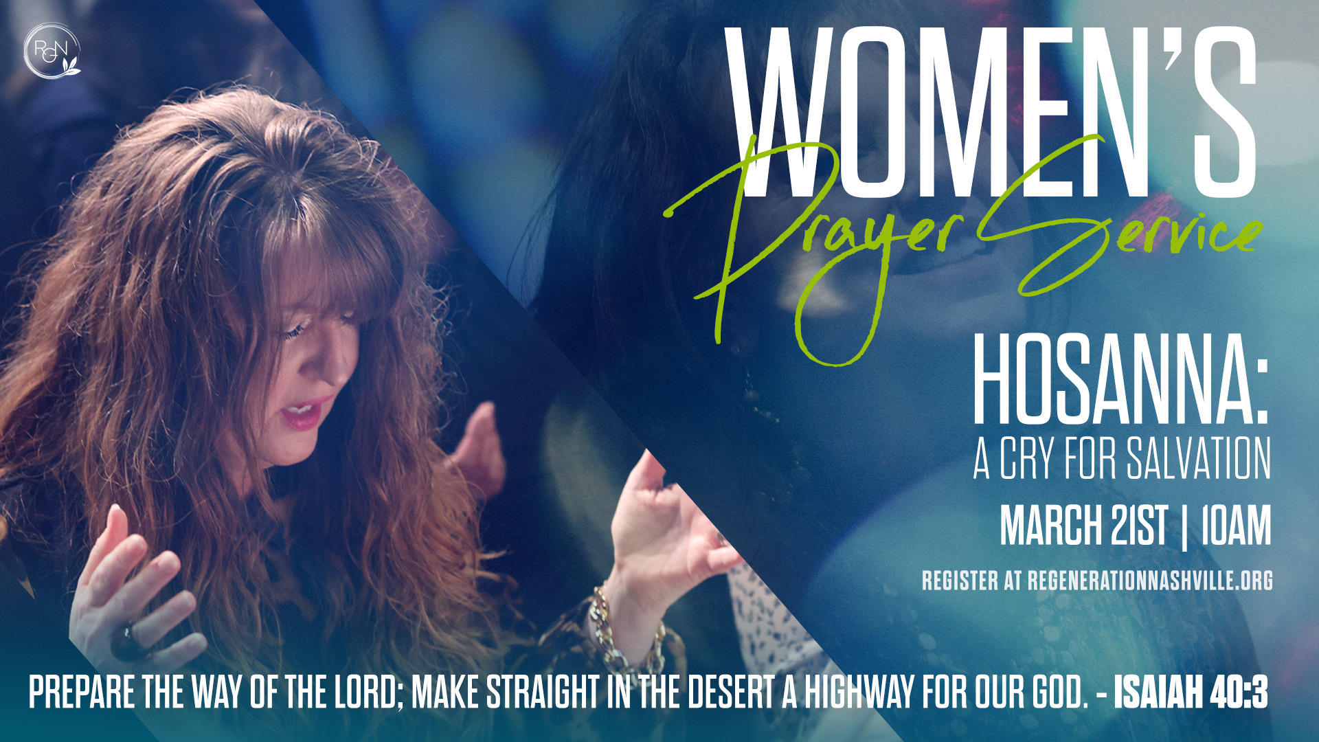 Women's Prayer Service - Hosanna: A Cry for Salvation