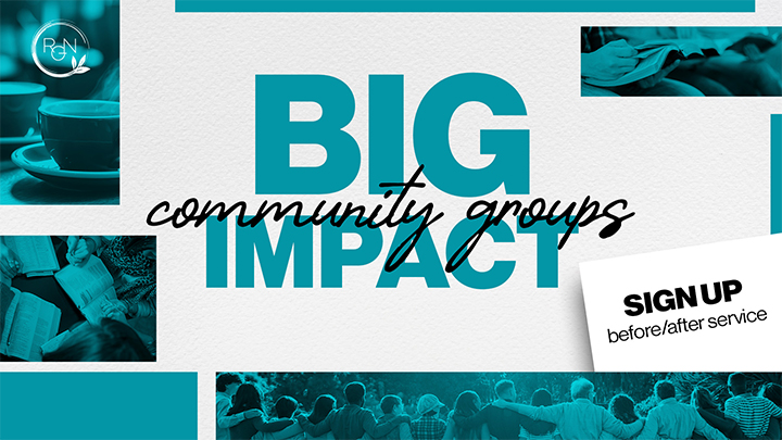Community Group Sign Up
